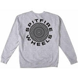Spitfire Classic '87 Swirl Crew Neck Sweatshirt (Athletic Heather)