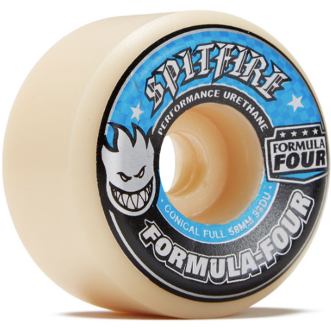 Spitfire Formula Four Conical Full 58mm 99A Wheels