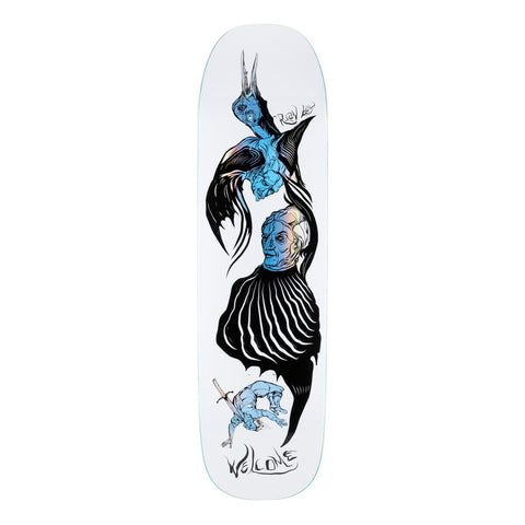 Welcome Isobel on Stonecipher Deck 8.64" (White/Prism Foil)