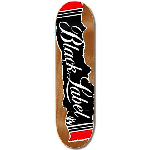 Black Label Old Box Assorted Stain Deck 8.5″