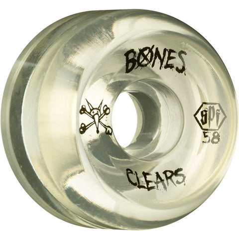 Bones SPF Skatepark Formula Clear 58mm 84B Wheels