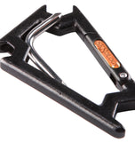 Sk8ology Carabiner Skate Tool (Black / Orange)