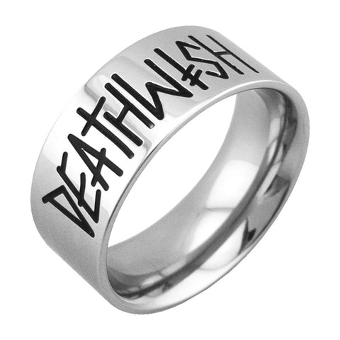 Deathwish Deathspray Silver Ring