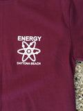 ENERGY SKATE SHOP "Photo Op" T-Shirt (Maroon)