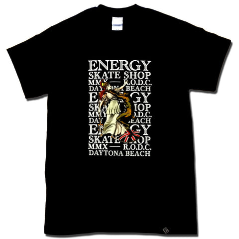 ENERGY SKATE SHOP "Prosperity" T-Shirt (Black)