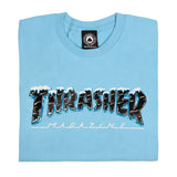 Thrasher Black Ice Girls T-Shirt (Light Blue)