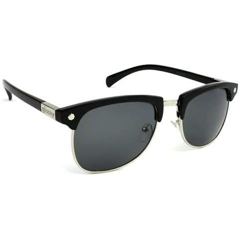 GLASSY Marty Murawski Signature Polarized Sunglasses (Black / Silver)