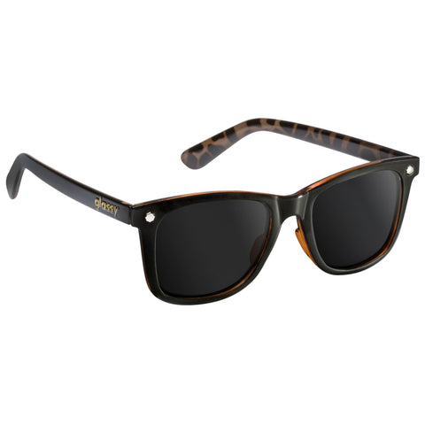 GLASSY Mikemo Capaldi Signature Polarized Sunglasses (Black / Tortoise)
