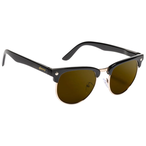 GLASSY "Morrison" Sunglasses (Black / Brown Lens)
