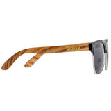 GLASSY "Shredder" Sunglasses (Black / Wood)