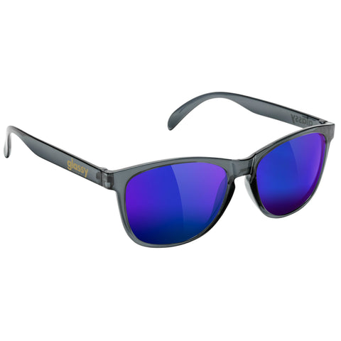 GLASSY "Deric" Sunglasses (Clear Grey / Blue Mirror)
