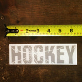 HOCKEY "Shattered Logo" Sticker (2" x 6.5")
