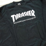 Thrasher Mag Logo Crew Neck Sweatshirt (Black)