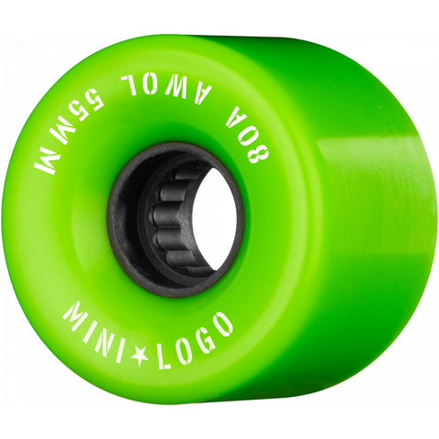 Mini Logo AWOL 55mm 80A Wheels (Green)