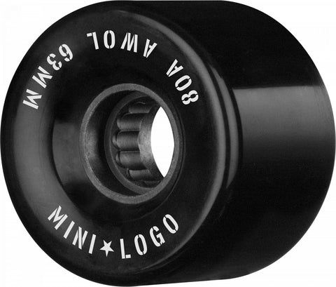 Mini Logo AWOL 63mm 80A Wheels (Black)