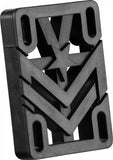 Mini Logo .50" Rigid Riser (Black)