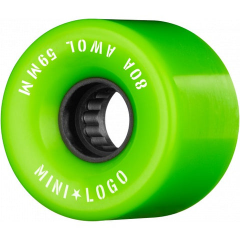 Mini Logo AWOL Skateboard 59mm 80A Wheels (Green)