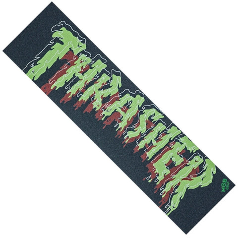 MOB x THRASHER MAGAZINE "Drip Logo" Grip Tape Sheet (Green)