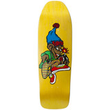 New Deal Sargent Monkey Bomber Reissue Screen Printed Deck 9.625" (Yellow)