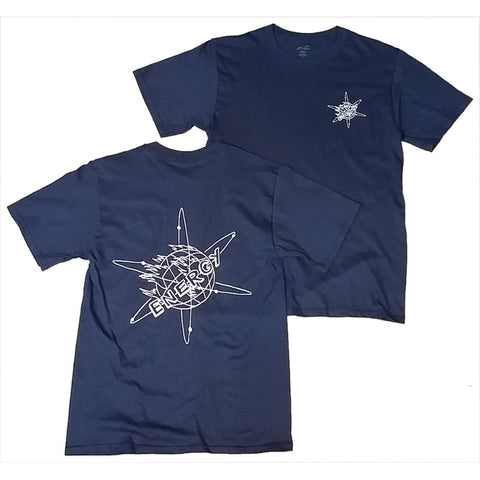 ENERGY SKATE SHOP "Planet" T-Shirt (Navy)