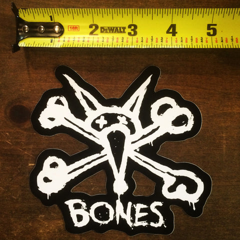 BONES Logo Sticker 5" x 5" (Assorted)