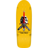 Powell Peralta Ray Rodriguez OG Skull and Sword Reissue Deck (Yellow) 10"