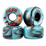 Welcome Orbs Pugs Swirl Wheels (Black/Blue) 54mm