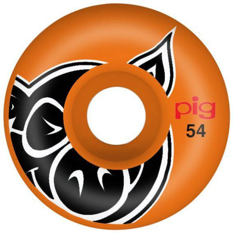 Pig Head ProLine 54mm 101A Wheels (Orange)