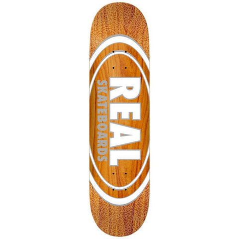 Real Oval Pearl Patterns Deck 8.875"