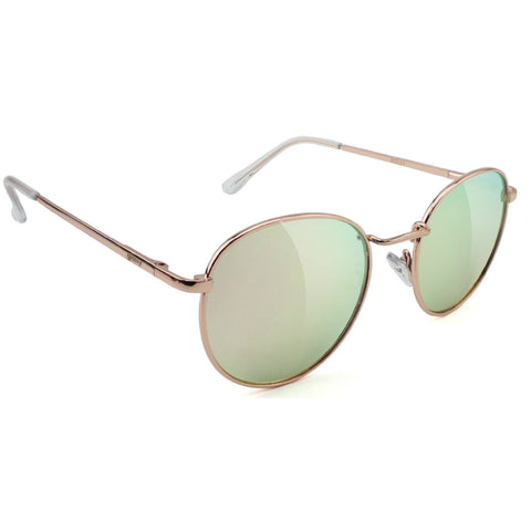 GLASSY "Ridley" Sunglasses (Rose Gold / Pink Mirror)