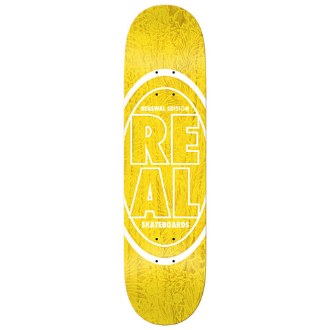 Real Stacked Oval Floral Deck 7.56"