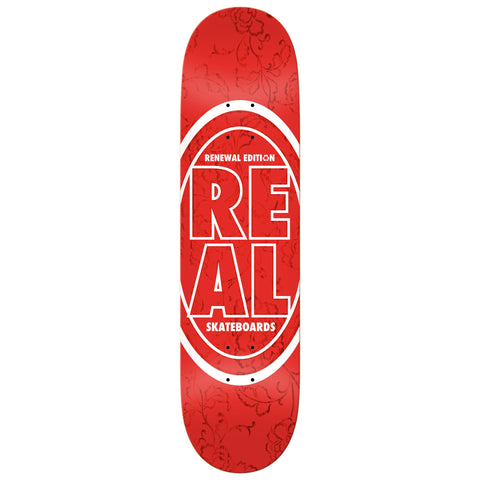 Real Stacked Oval Floral Deck 7.75"