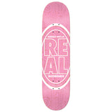 Real Stacked Oval Floral Deck 8.06"