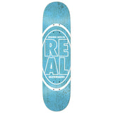 Real Stacked Oval Floral Deck 8.25"