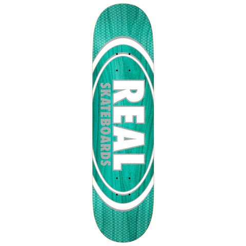 Real Oval Pearl Patterns Deck 8.75"