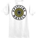 SPITFIRE "OG Circle" T-Shirt (White / Yellow)