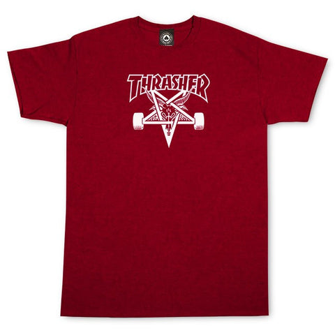 THRASHER "Skategoat" T-Shirt (Antique Cherry Red)