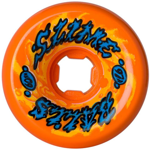 Santa Cruz Slime Balls Goooberz Vomits 60mm 97A Wheels (Orange)