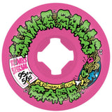 Santa Cruz Slime Balls Double Take Cafe Vomit Mini 56mm 95A Wheels (Pink)