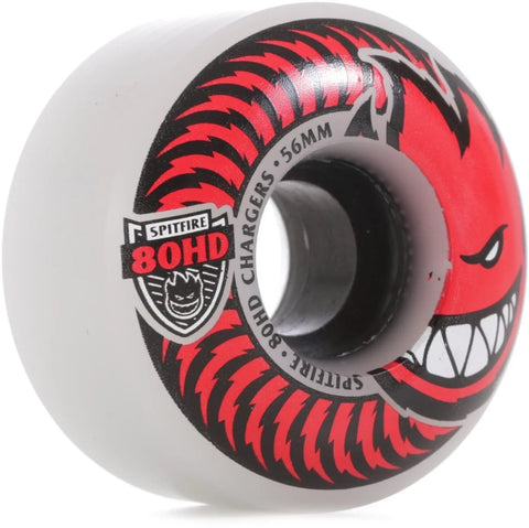 Spitfire 56mm 80HD Chargers Classic Wheels (Clear)