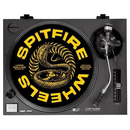 Spitfire John Cardiel Deep Cut Slipmat for Turntable/Record Player