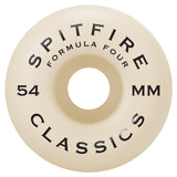 Spitfire Formula Four Classic 54mm 97A Wheels
