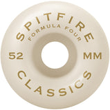 Spitfire Formula Four 52mm 101A Classic Wheels