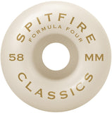 Spitfire Formula Four 58mm 101A Classic Wheels