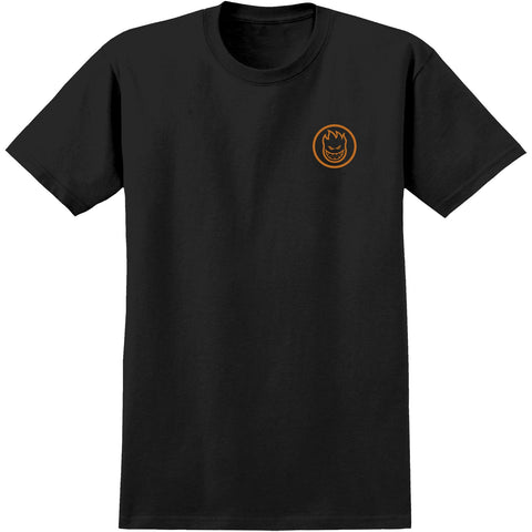 SPITFIRE "Retro Classic" T-Shirt (Black / Orange)