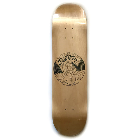 Energy Temple of Skate Deck 8.5" (Natural Stain)