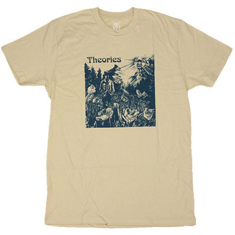 THEORIES OF ATLANTIS "Dinosaur" T-Shirt (Cream / Navy)
