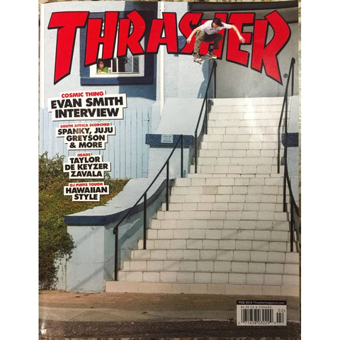 THRASHER MAGAZINE: Feb 2016 Issue