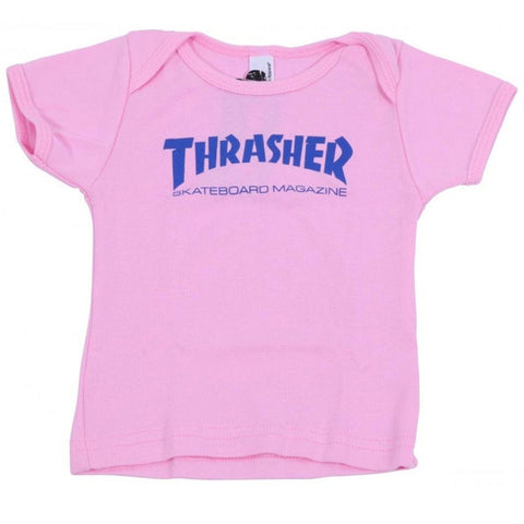 THRASHER Infant "Skate Mag" T-Shirt (Soft Pink)