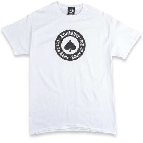 THRASHER "Oath" T-Shirt (White)